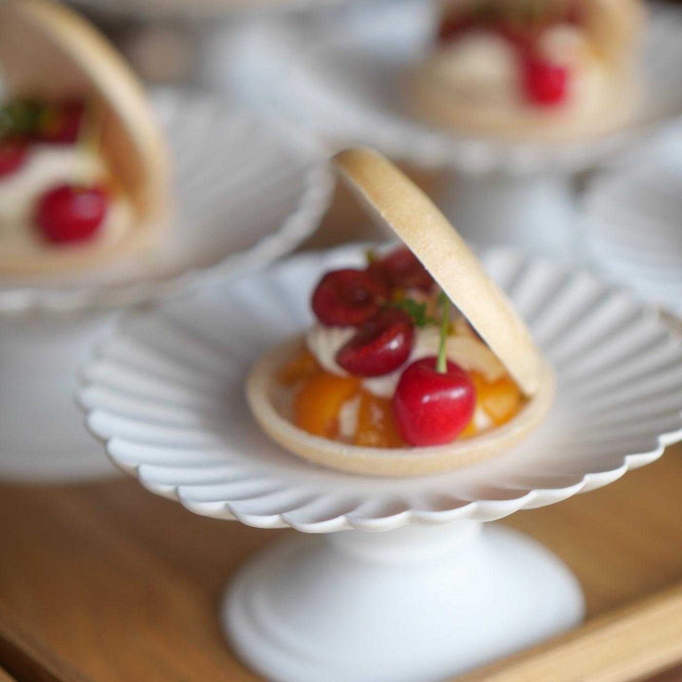 輪花コンポート