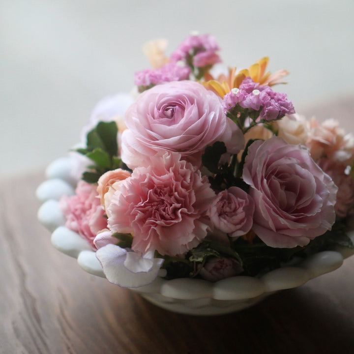 輪花サラダボウル L – 臼杵焼オンラインストア