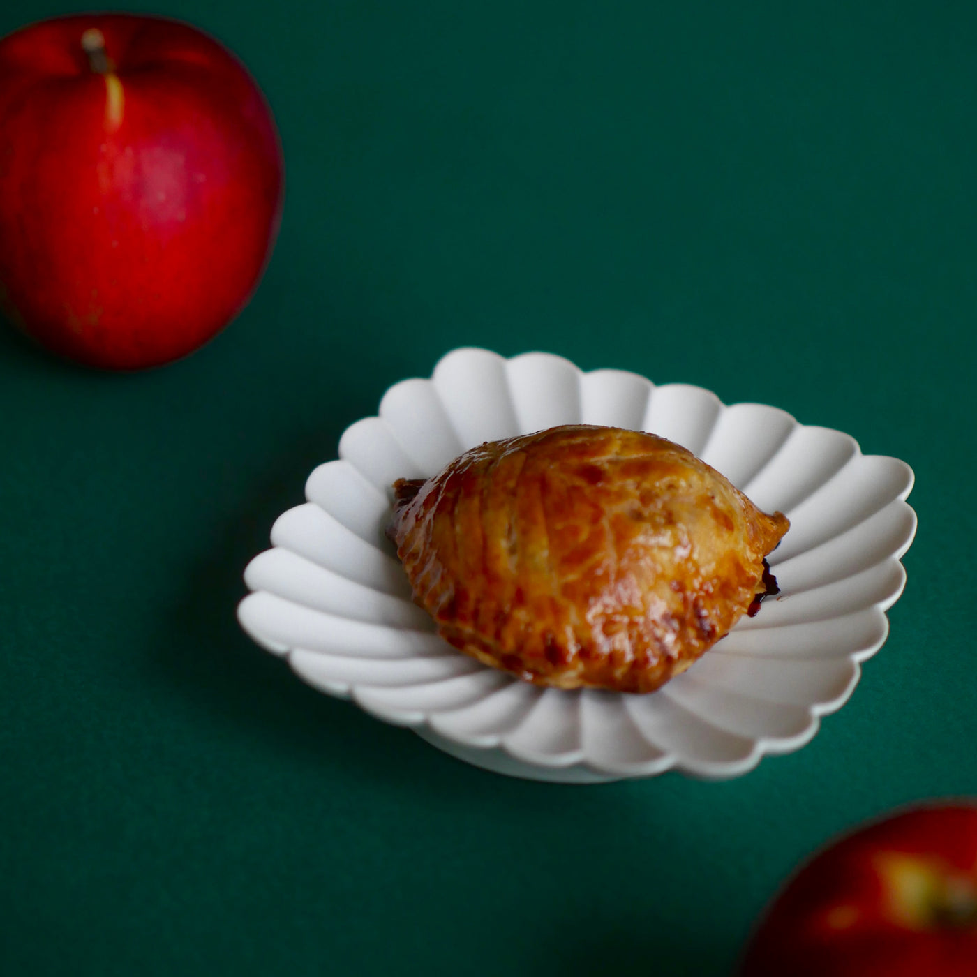 菊花四方浅鉢 S