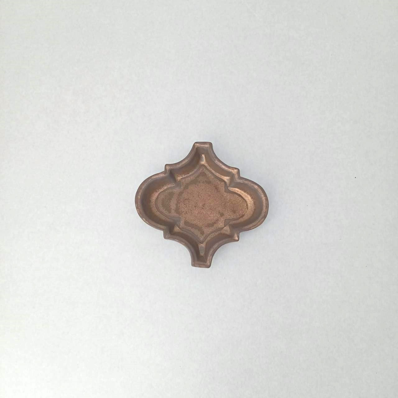 金彩釉　アラベスク豆皿