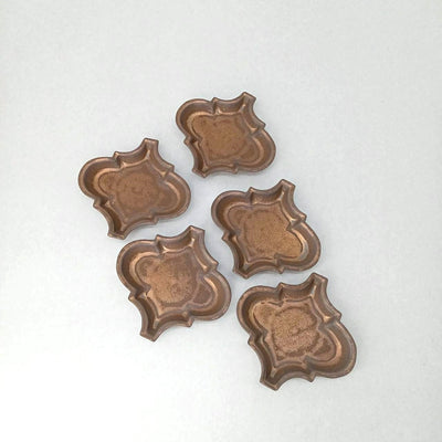 金彩釉　アラベスク豆皿