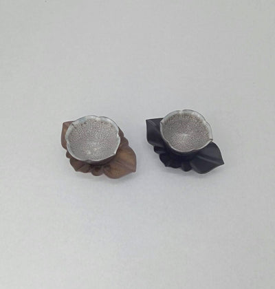 貫入　茶盃（雲）