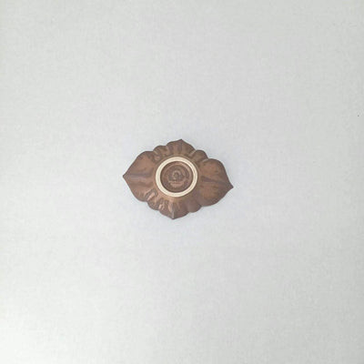 金彩釉　稜花エスプレッソカップ　ソーサー