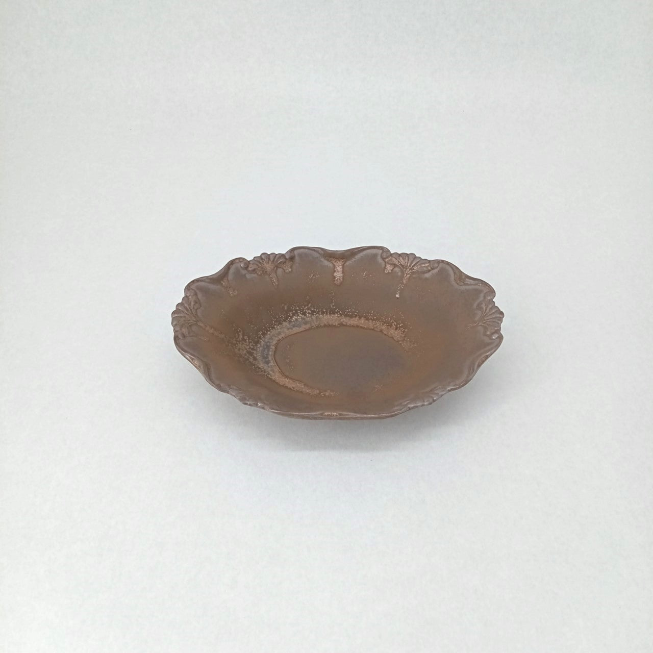 金彩釉　オーバルボウル
