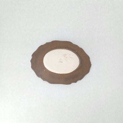 金彩釉　オーバルボウル