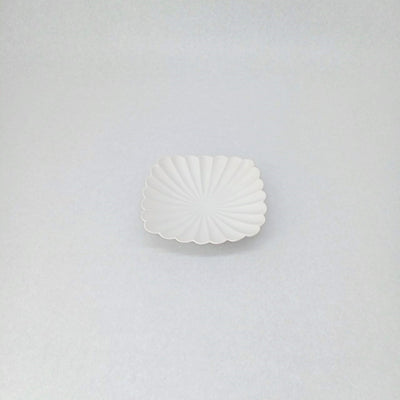 菊花四方浅鉢 S
