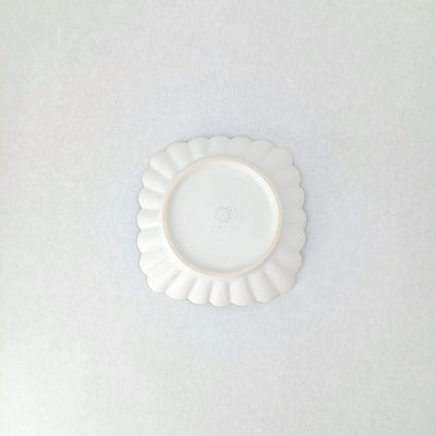 菊花四方浅鉢 S