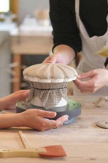 臼杵焼工房見学 &臼杵焼型打ち体験 – 臼杵焼オンラインストア