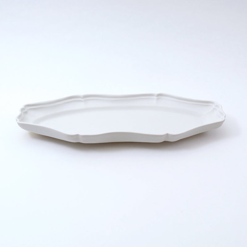 輪花オーバル長皿 – 臼杵焼オンラインストア