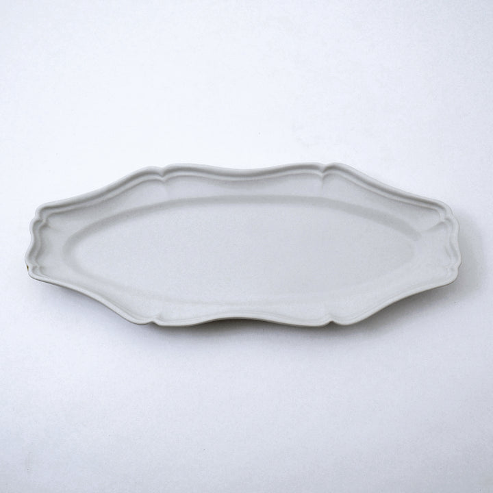 輪花オーバル長皿 – 臼杵焼オンラインストア